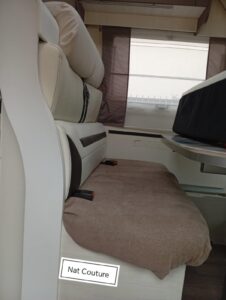 Housse siège camping car